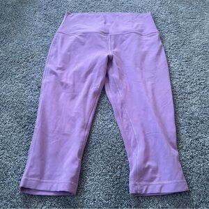 Lululemon Athletica Lavender 5/6 Leggings